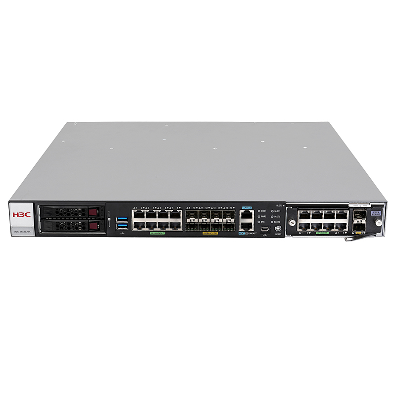 H3C WX3520X 8*GE + 8*SFP + 1*OOBM（带外管理口）+2*USB 企业级核心多业务无线控制器